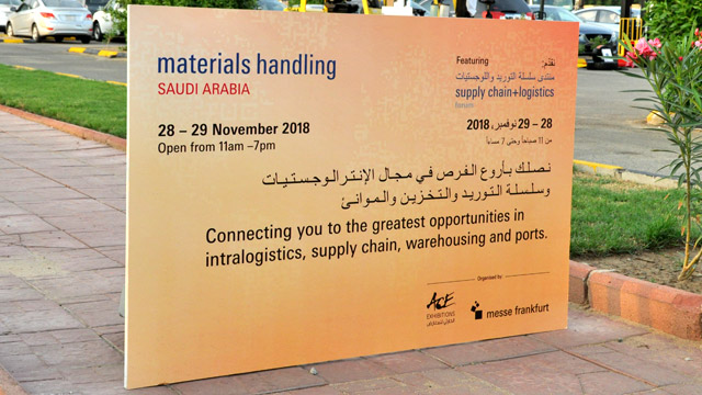 Materials Handling Saudi Arabia 2018